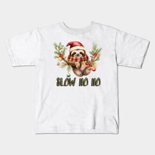 Slow Ho Ho Kids T-Shirt